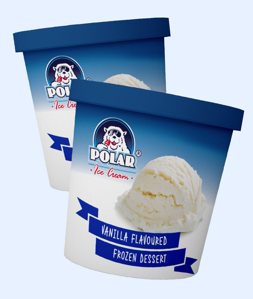 500ML Vanilla Polar Ice Cream
