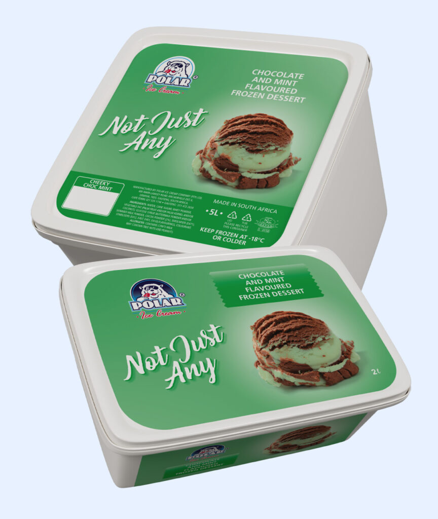 5L & 2L Cheeky choc mint Polar Ice Cream