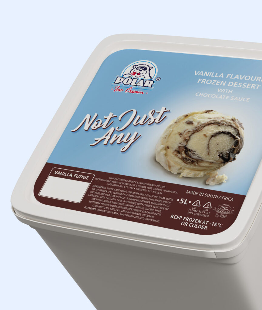 Polar 5L Vanilla Ice Cream Polar Ice Cream